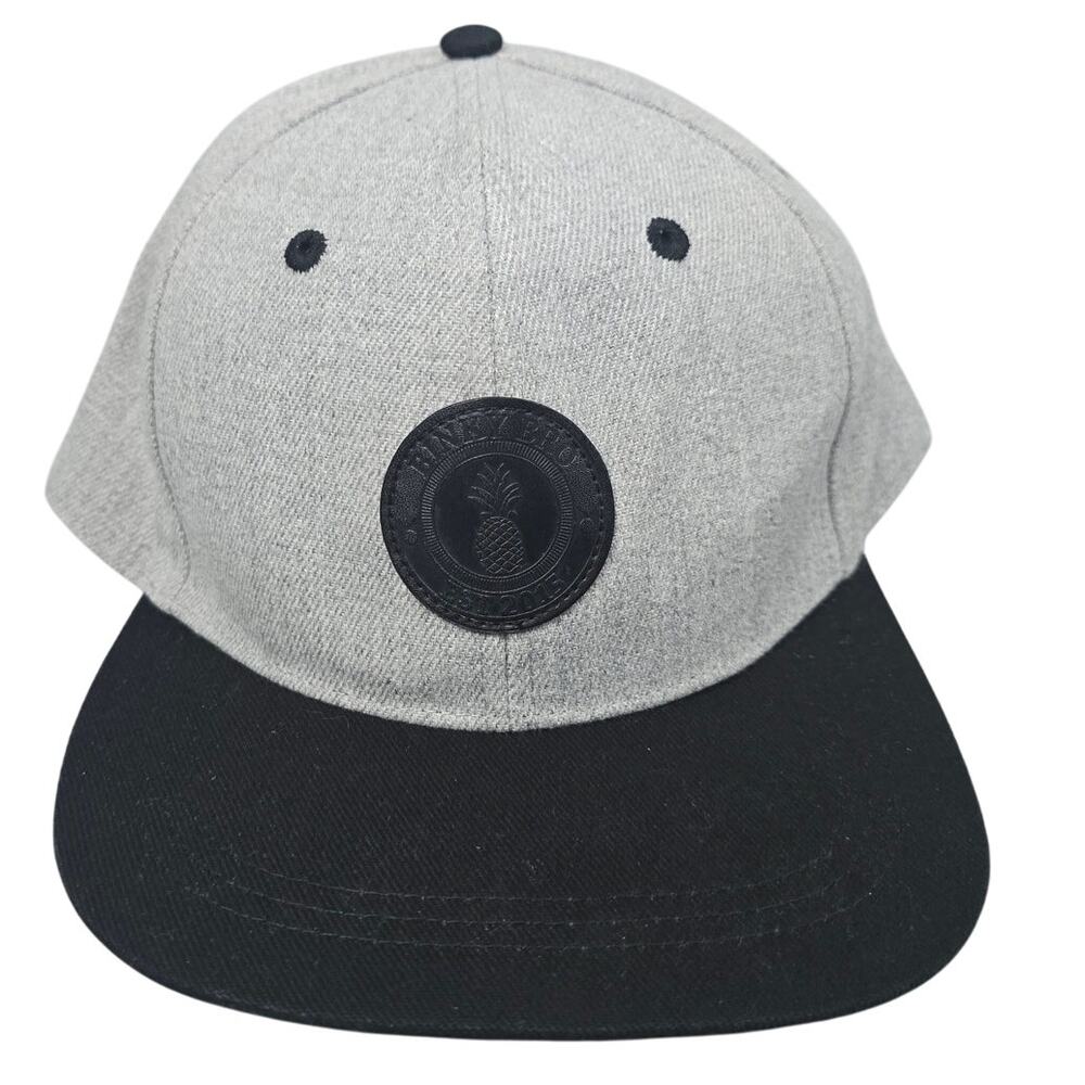 Binky Bro Gray‎ Black Adjustable Snapback Hat Ball Cap Logo Patch
